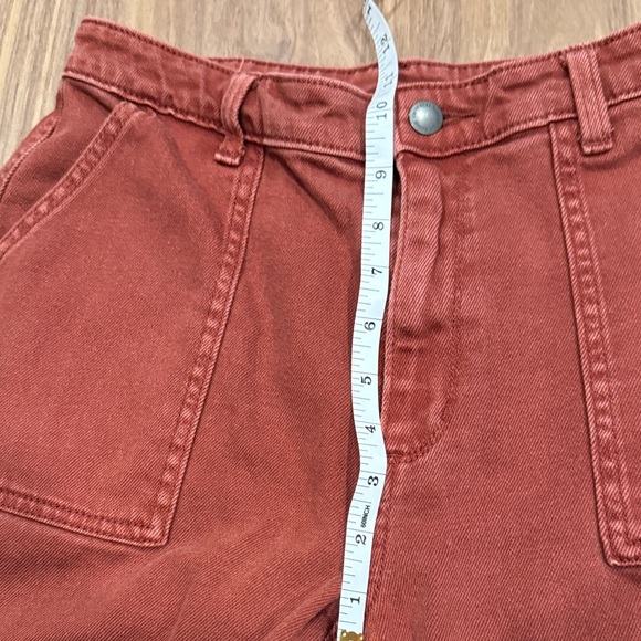 Universal Thread Co. Rust High Rise Wide Leg  Crop Pants size 27/4 - Picture 10 of 12